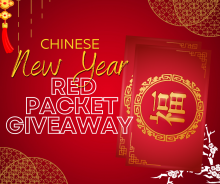 Chinese New Year – Red Packet GIVEAWAY!